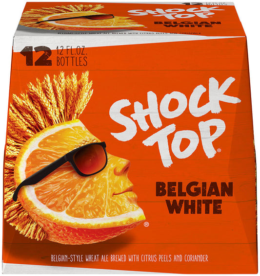 Shock Top Belgian White 2x12 Pack 12 oz (24 Bottles)