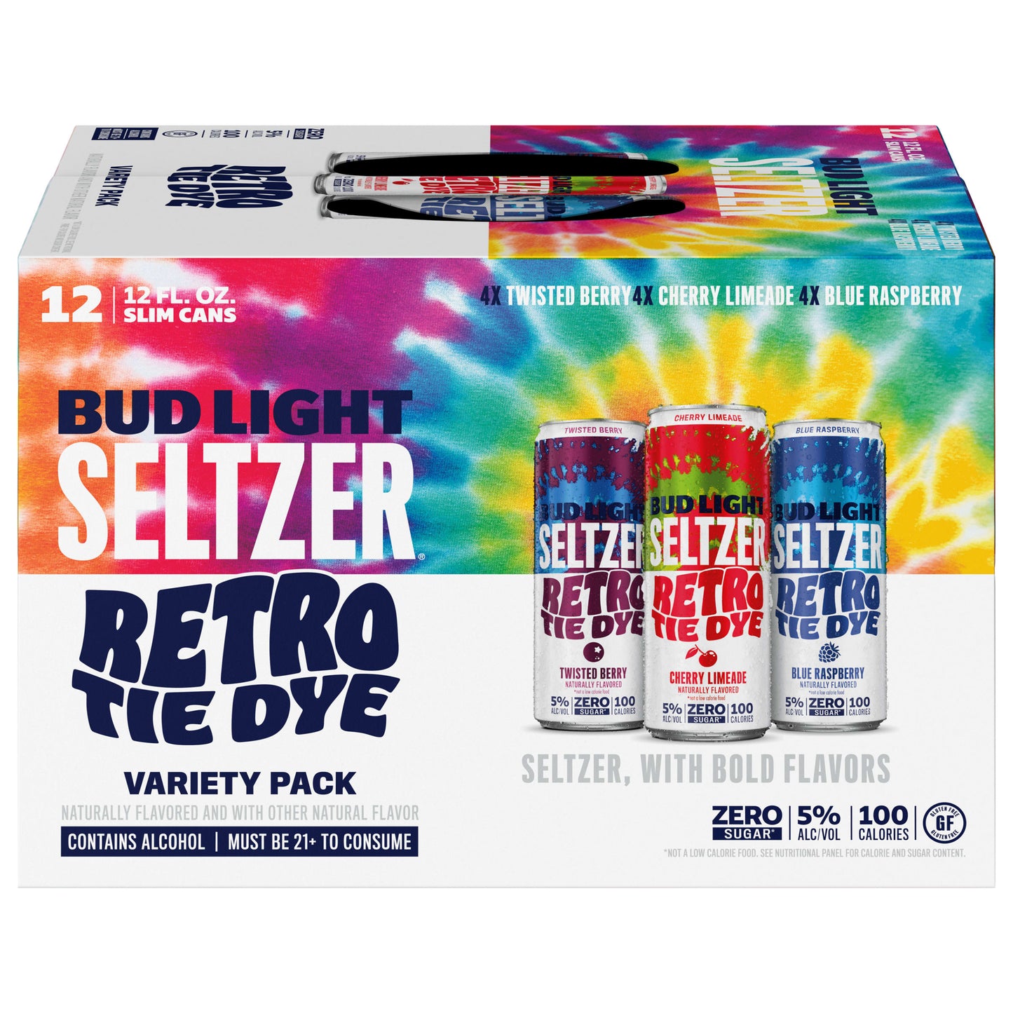 Bud Light Seltzer Bls Retro Vp2 2x 12 Pack (12 oz Cans)