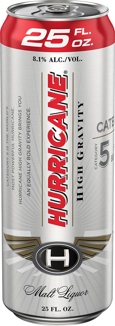 Hurricane High Gravity Malt Liquor 15 Pack (25 oz Cans)