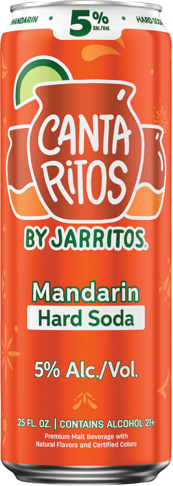 Cantaritos Mandarin 15 Pack (25 oz Cans)