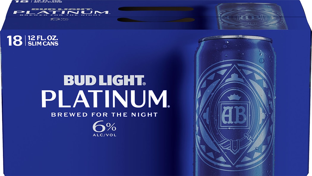 Bud Light Platinum 18 Pack (12 oz Cans)