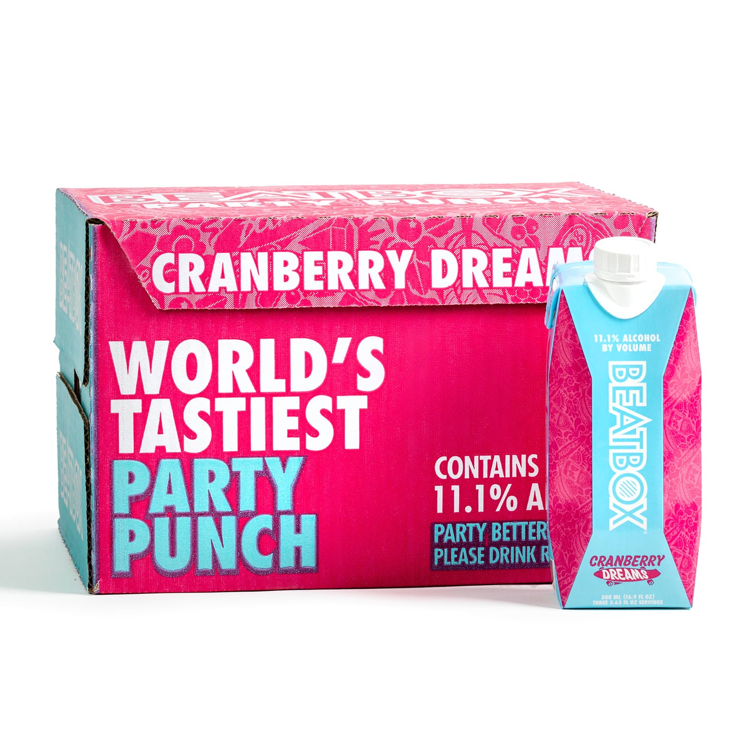 Beatbox Cranberry Dreams 12 Pack (500 ml Cartons)