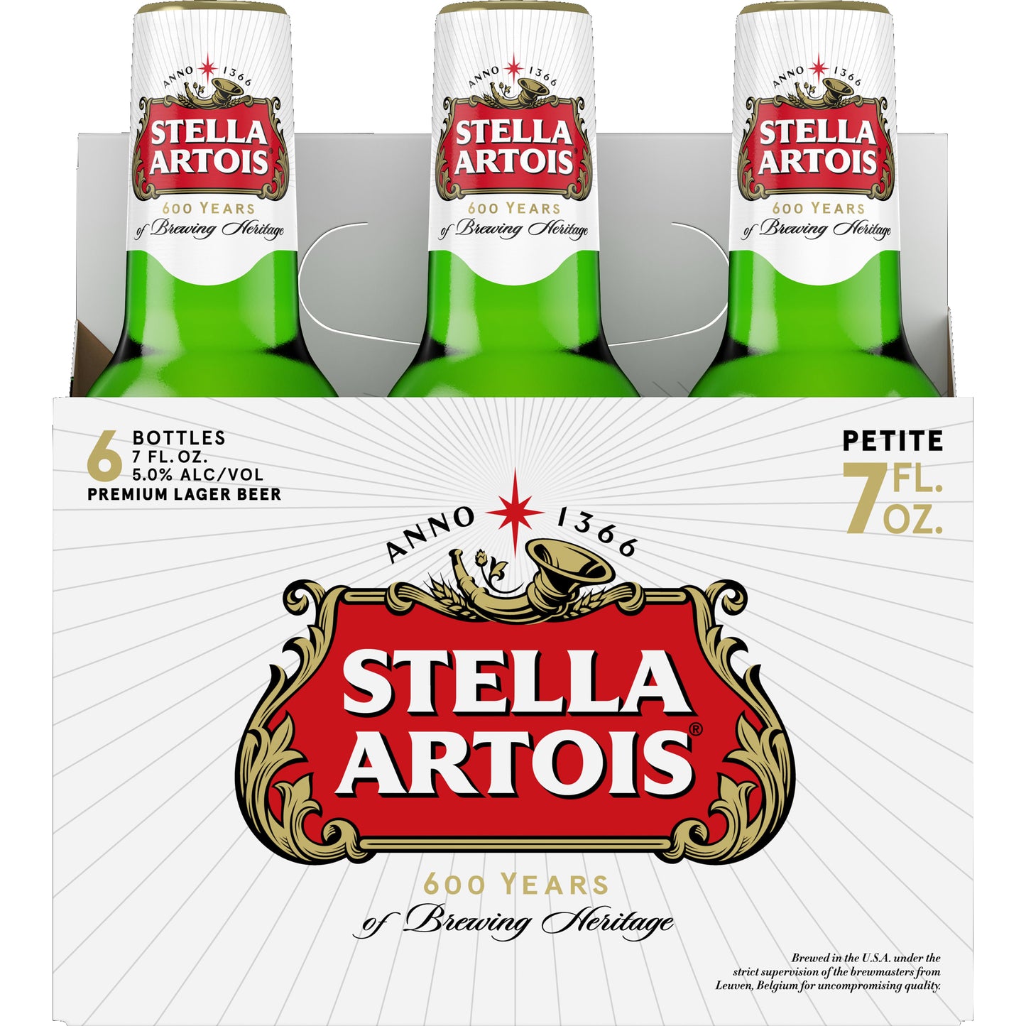 Stella Artois 4x 6 Pack (7 oz Bottles)