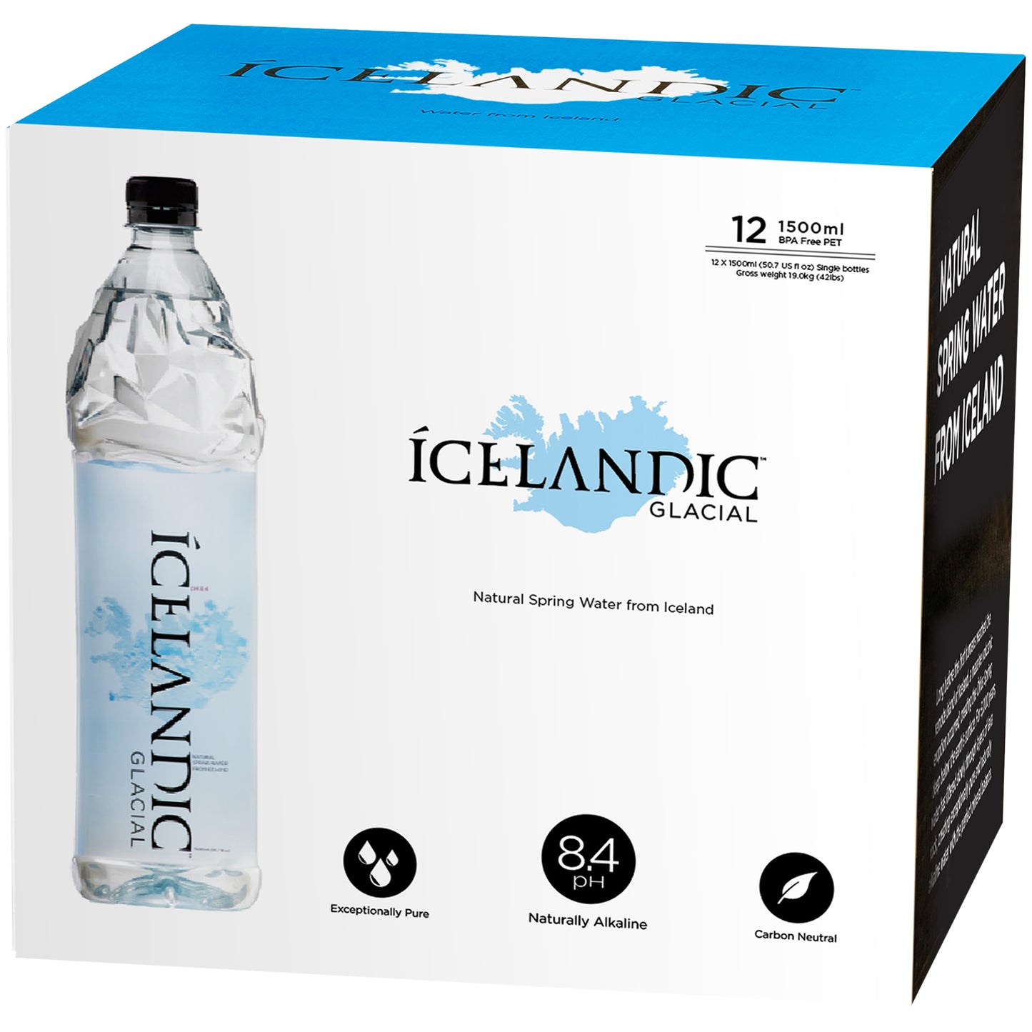 Icelandic Glacial Still 12 Pack (1500 ml Bottles)