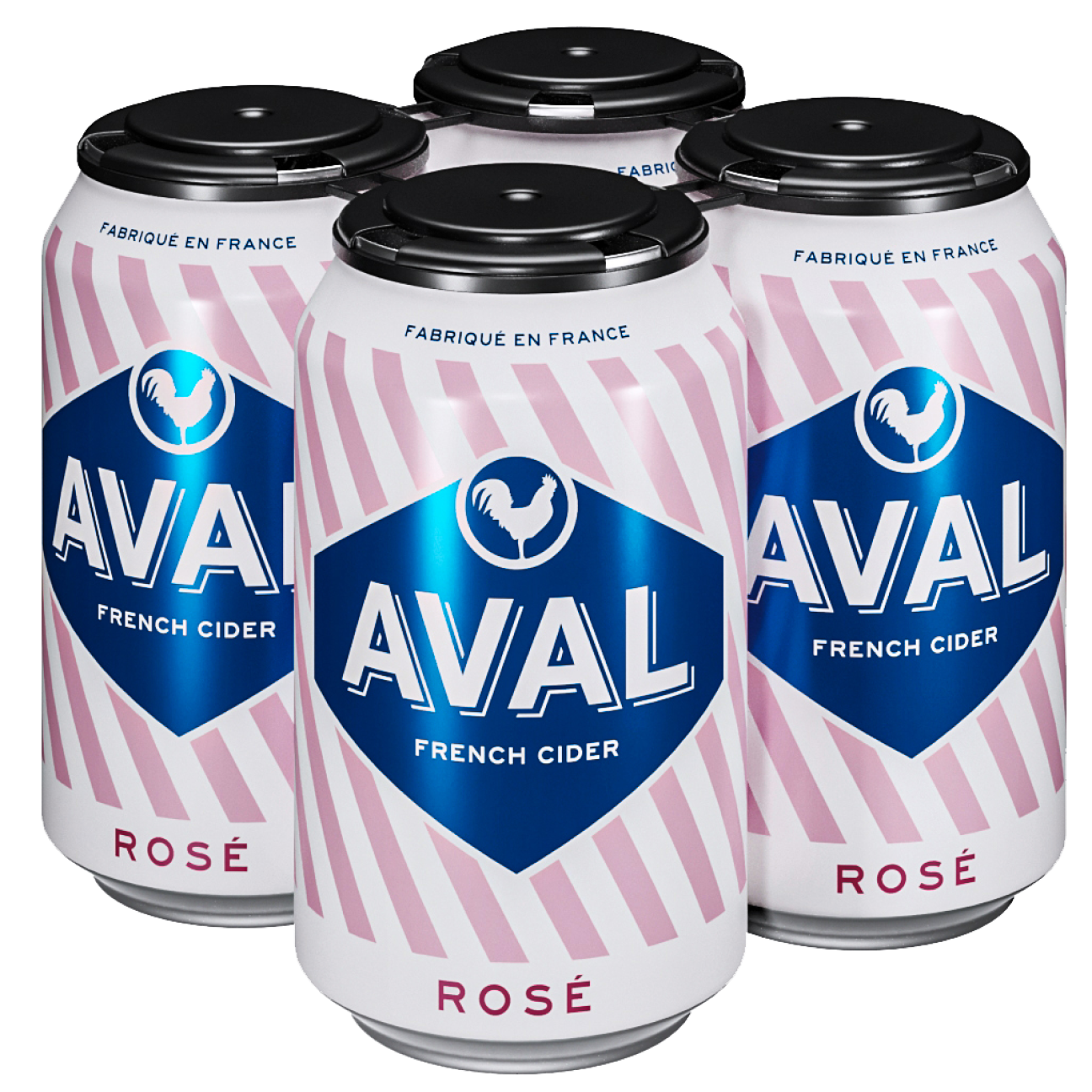 AVAL ROSE CIDER 6/4PK CANS 12 oz (24 Pack)