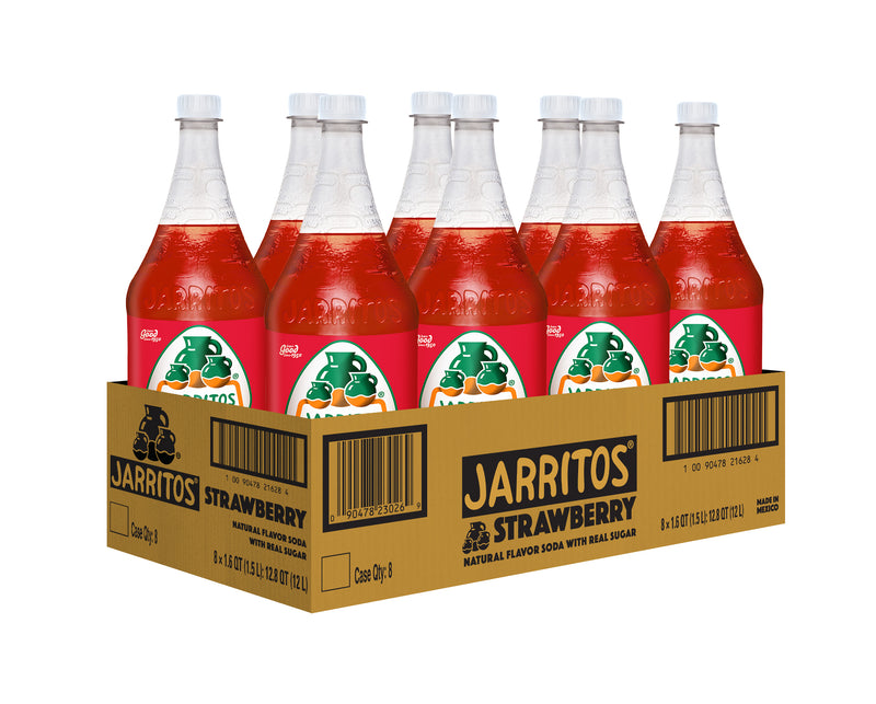 Jarritos Strawberry 8 Pack (1.5 L Bottles) – The Booze Outlet