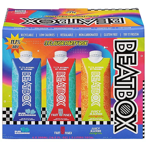 Beatbox 3 Flavor Variety Pack 2x 6 Pack (500 ml Cartons) – The
