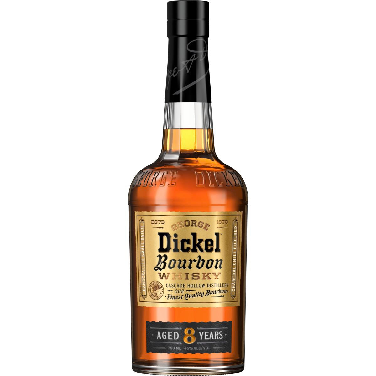 George Dickel Small Batch Bourbon 8 Year 750ML bottle