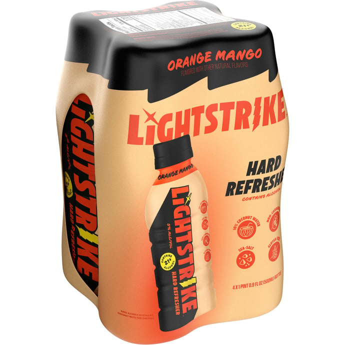 New Belgium Lightstrike Hard Refresher Orange Mango