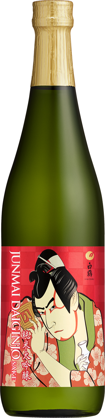 HAKUTSURU UKIYO-E DAIGINJO GOLD 720 mL