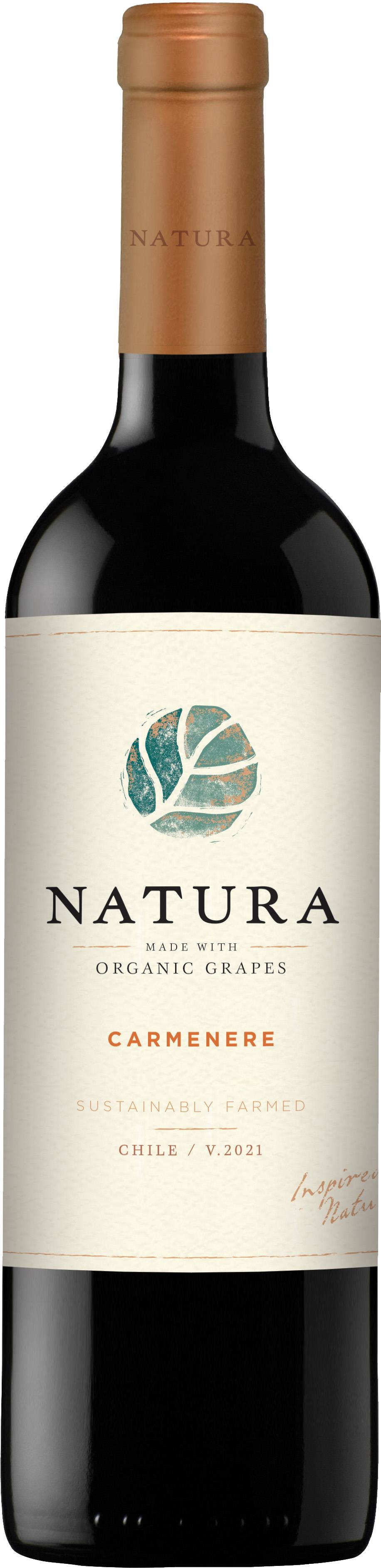 Natura Organic Carmenere 750ML, Chile's Signature Grape Farmed Organically