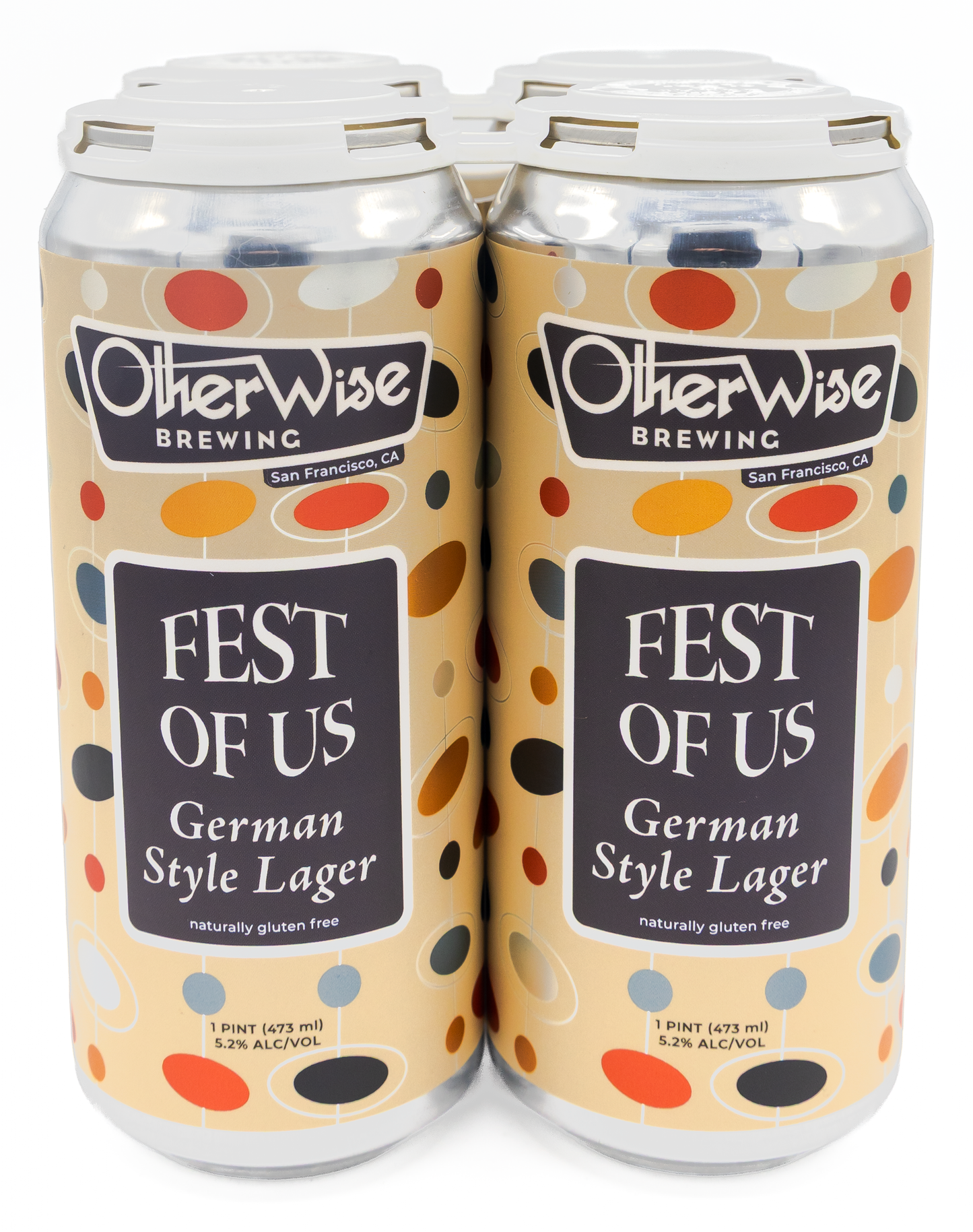 Otherwise Brewing Fest Of Us four-pack cans, front