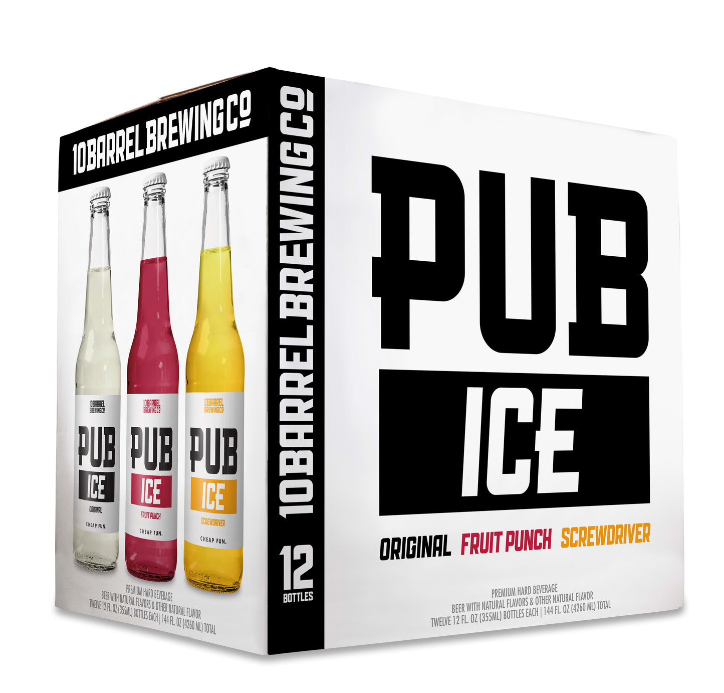 10 Barrel Brewing Co. 10b Pub Ice Variety 2x 12 Pack (12 oz Bottles)