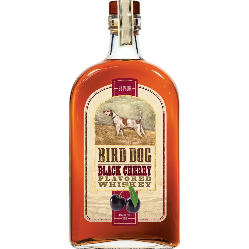 Bird Dog Black Cherry Flavored Whiskey 750ML, The Double Gold Cherry on Top