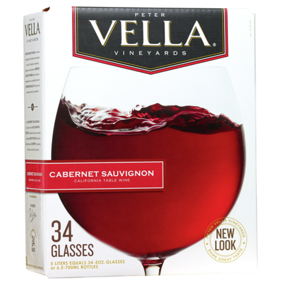 Peter Vella Cabernet Sauvignon 5L, The Bold California Red That Punches Above Its Price