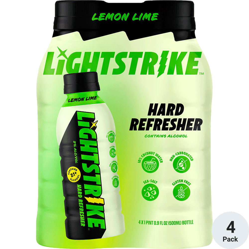 New Belgium Lightstrike Hard Refresher Lemon Lime