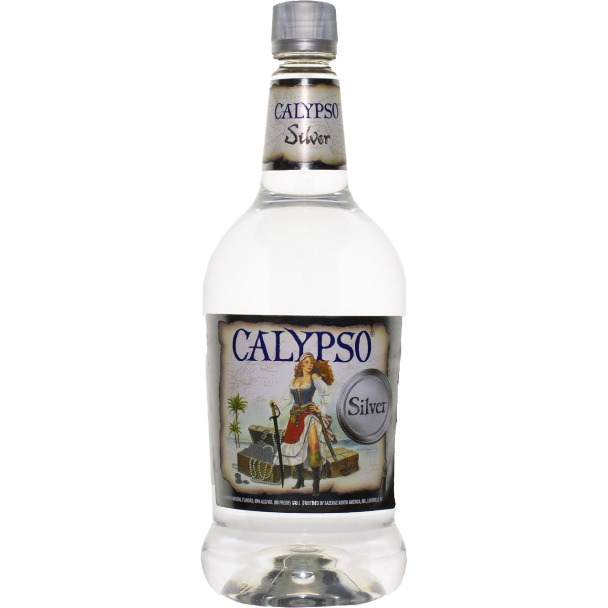 Calypso Silver Rum 750ML bottle