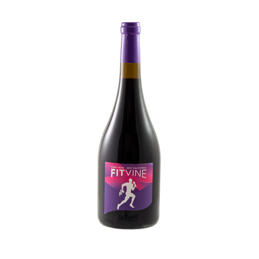 FitVine Pinot Noir 750ML, Zero Sugar Lower Sulfite California Pinot Noir