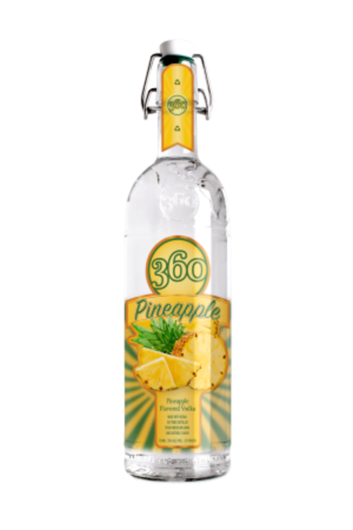 360 Pineapple Vodka 70 Proof 750ML