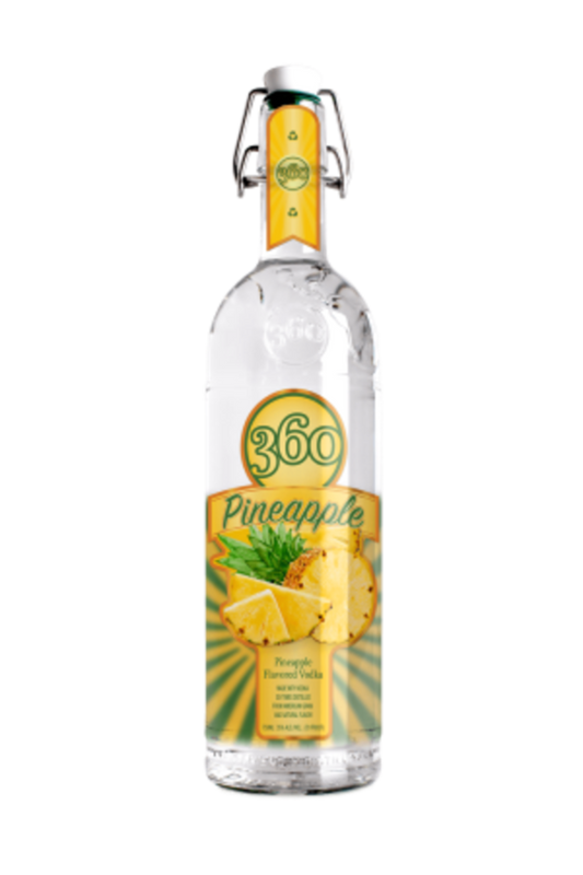 360 Pineapple Vodka 70 Proof 750ML