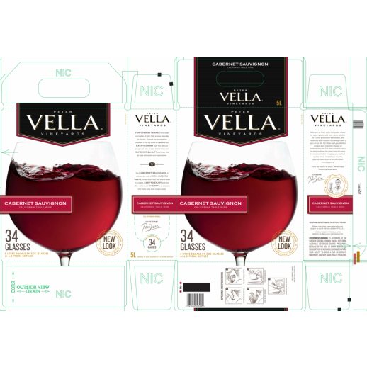 Peter Vella Cabernet Sauvignon 5L, The Bold California Red That Punches Above Its Price
