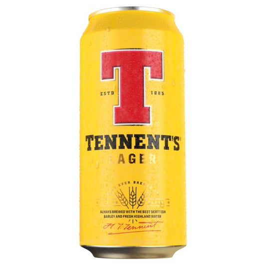 Tennent's Lager 500ml can