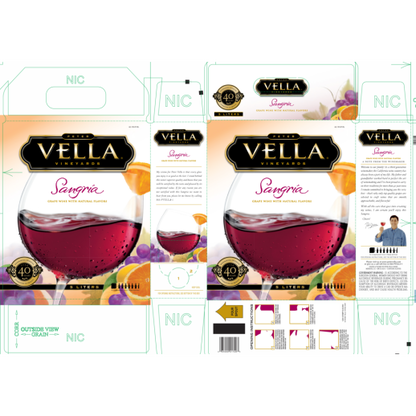Peter Vella Sangria 5L, The Fruity, Festive Red That Makes Every Gathering Better