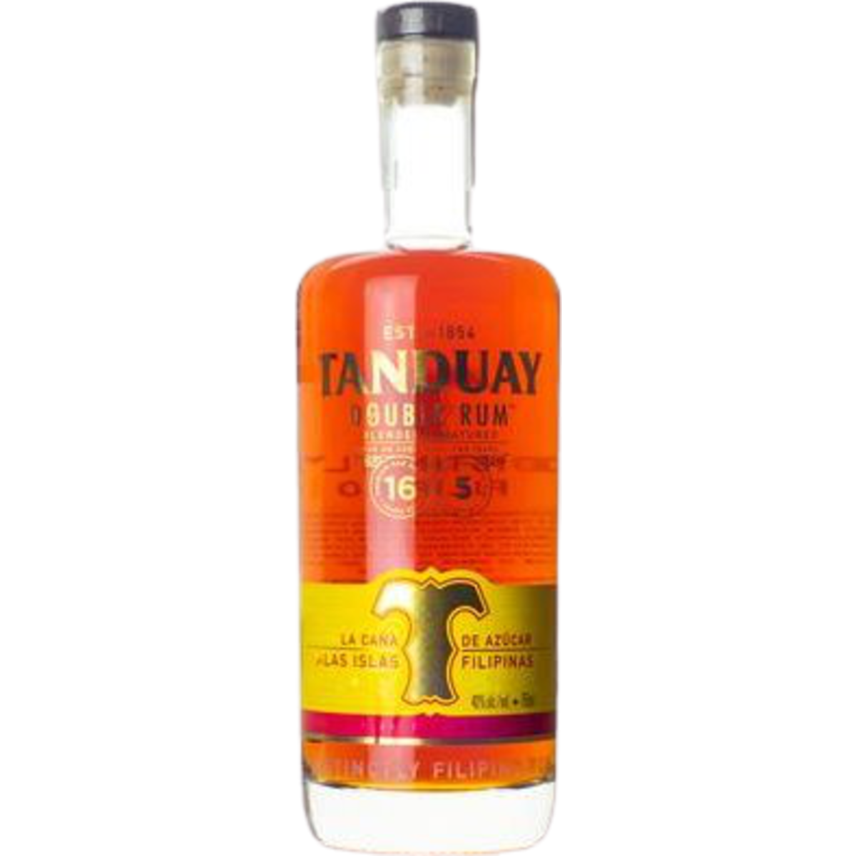 Tanduay Double Rum 16 Year 80 750ML bottle