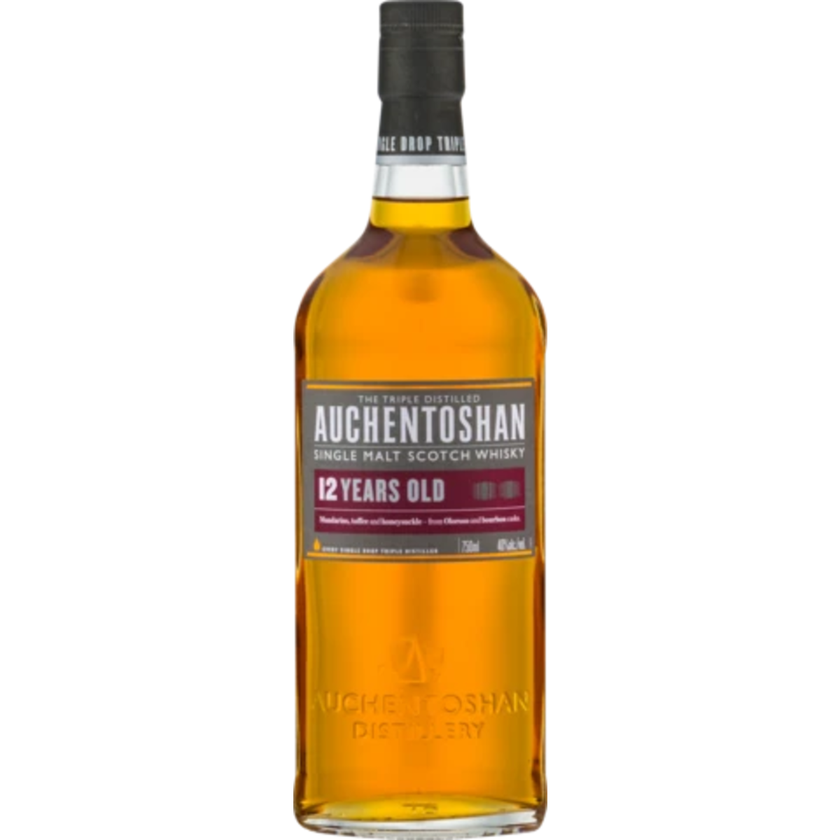 Auchentoshan 12 Year Single Malt Scotch 750ML bottle