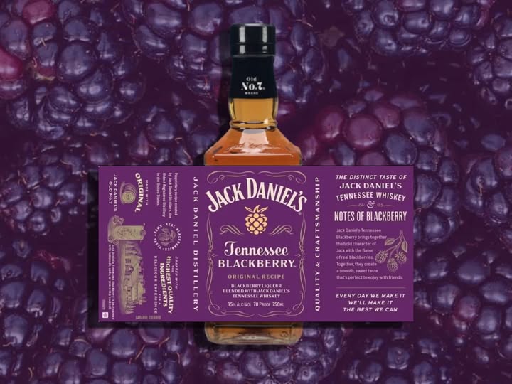 Jack Daniel's Blackberry Tennessee Whiskey