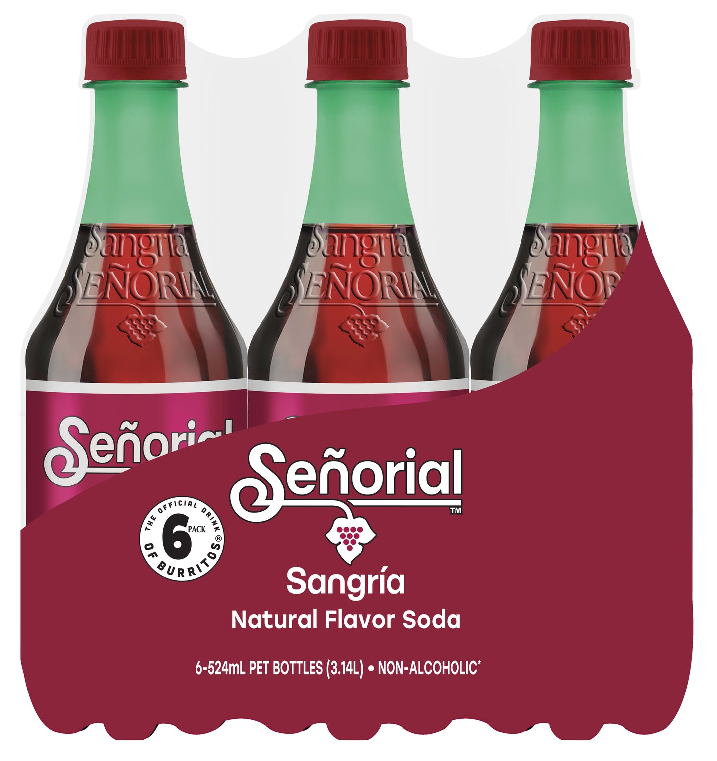 Sangria Senorial 24 Pack (524 ml Bottles)