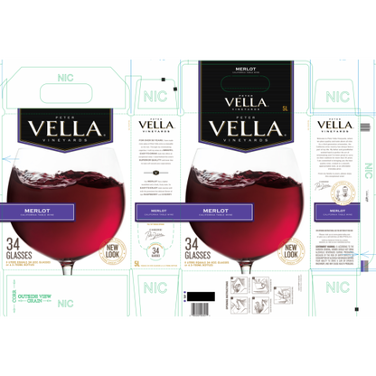 Peter Vella Merlot 5L, The Velvety California Red That Goes With Absolutely Everything