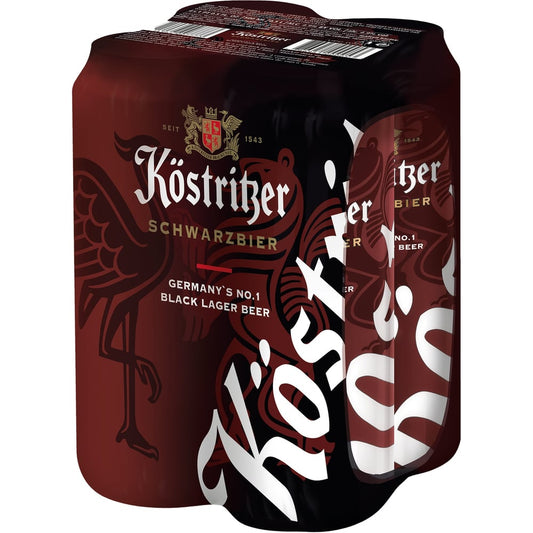 Kostritzer Schwarzbier Can 6/4PK 16.9oz