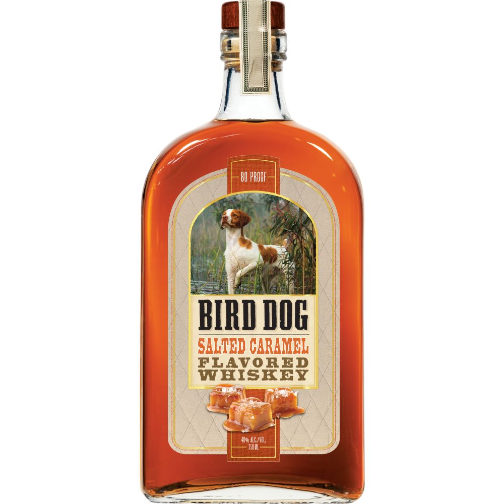 Bird Dog Salted Caramel Flavored Whiskey 750ML, Dessert You Pour Instead of Order