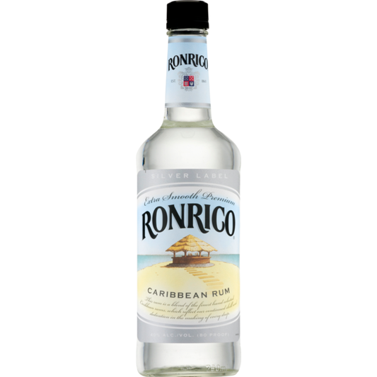 Ronrico Light Rum Silver Label 750ML bottle
