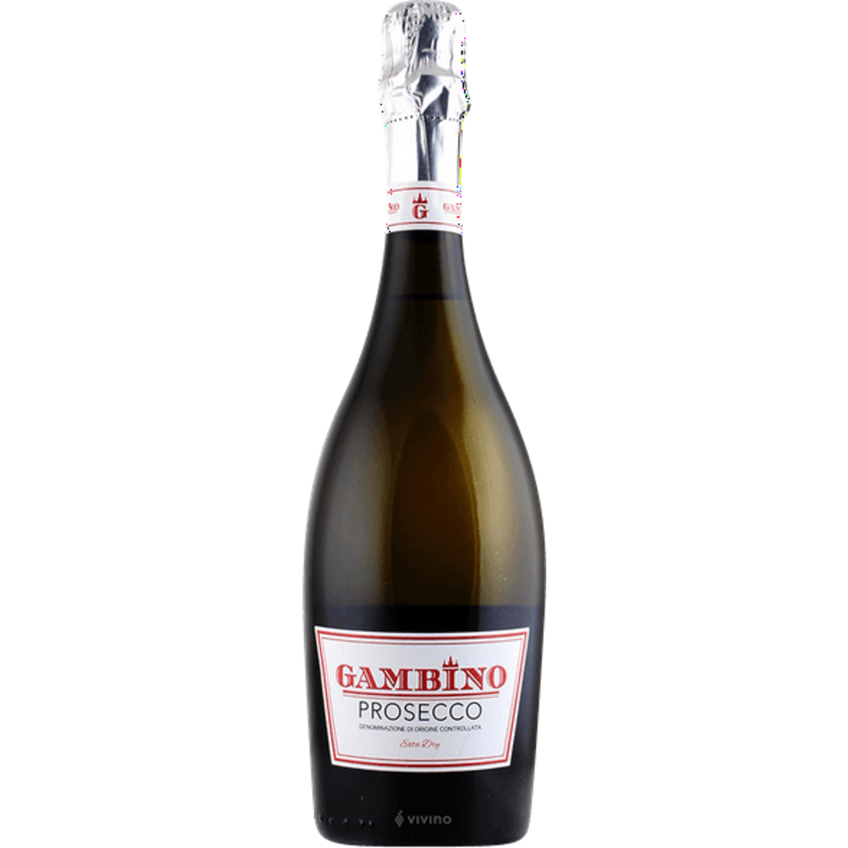 Gambino Prosecco Extra Dry 750ML bottle