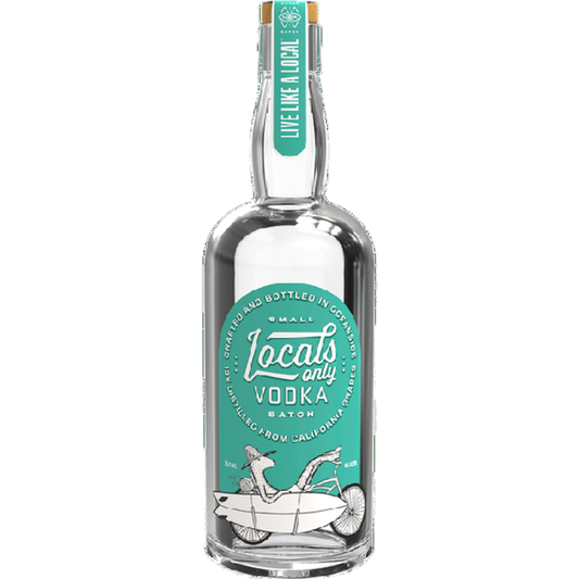 Locals Only Straight Vodka 750ML bottle
