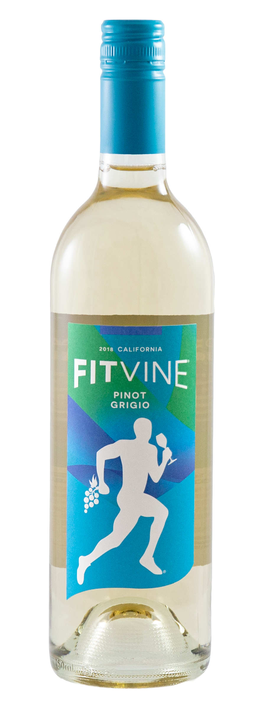 FitVine Pinot Grigio 750ML, Zero Sugar Lower Sulfite California Pinot Grigio