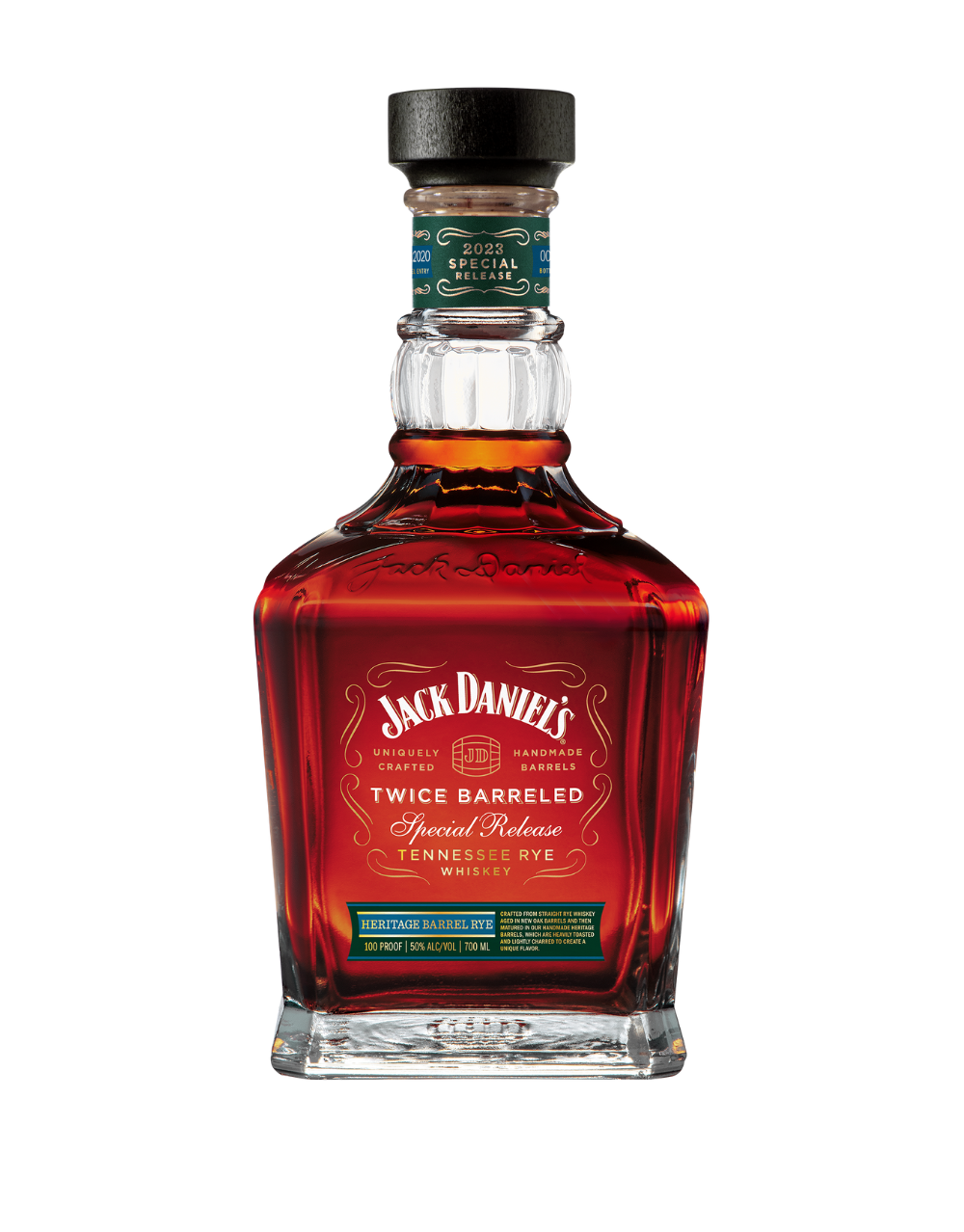 Jack Daniel's Single Barrel Twice Barreled Heritage Barrel Rye 750ml