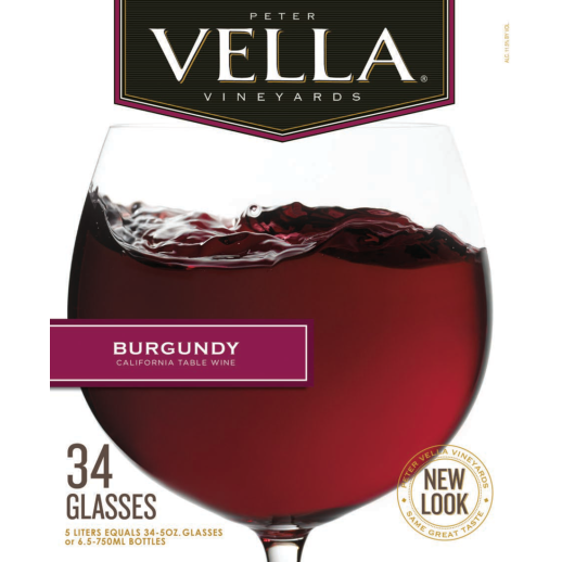 Peter Vella Burgundy 5L, The Smooth California Red That Earns Its Place at the Table