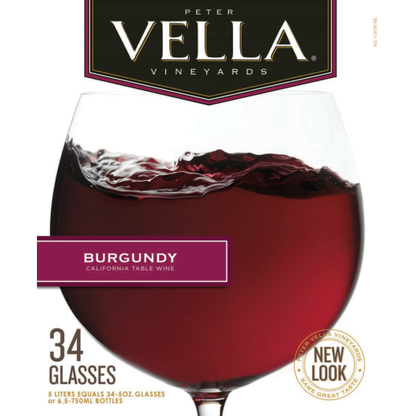 Peter Vella Burgundy 5L, The Smooth California Red That Earns Its Place at the Table
