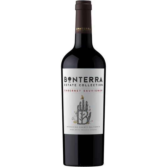 Bonterra Estate Collection Organic Cabernet Sauvignon 750ML, Mendocino Pioneer Of Organically Farmed California Cab