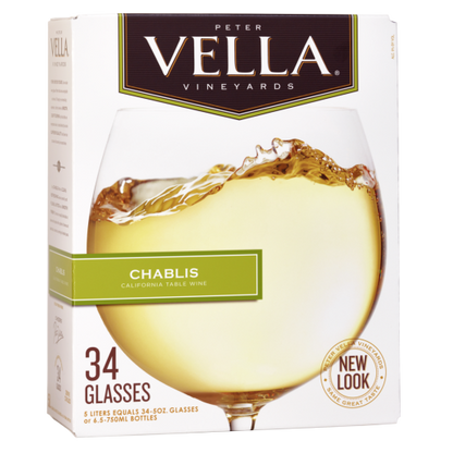 Peter Vella Chablis 5L, The Crisp California White That Pairs With Everything