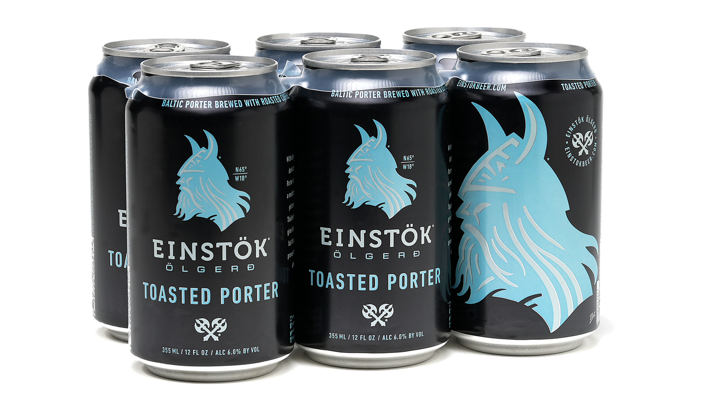 Einstok Toasted Porter Can 4/6PK 12Z