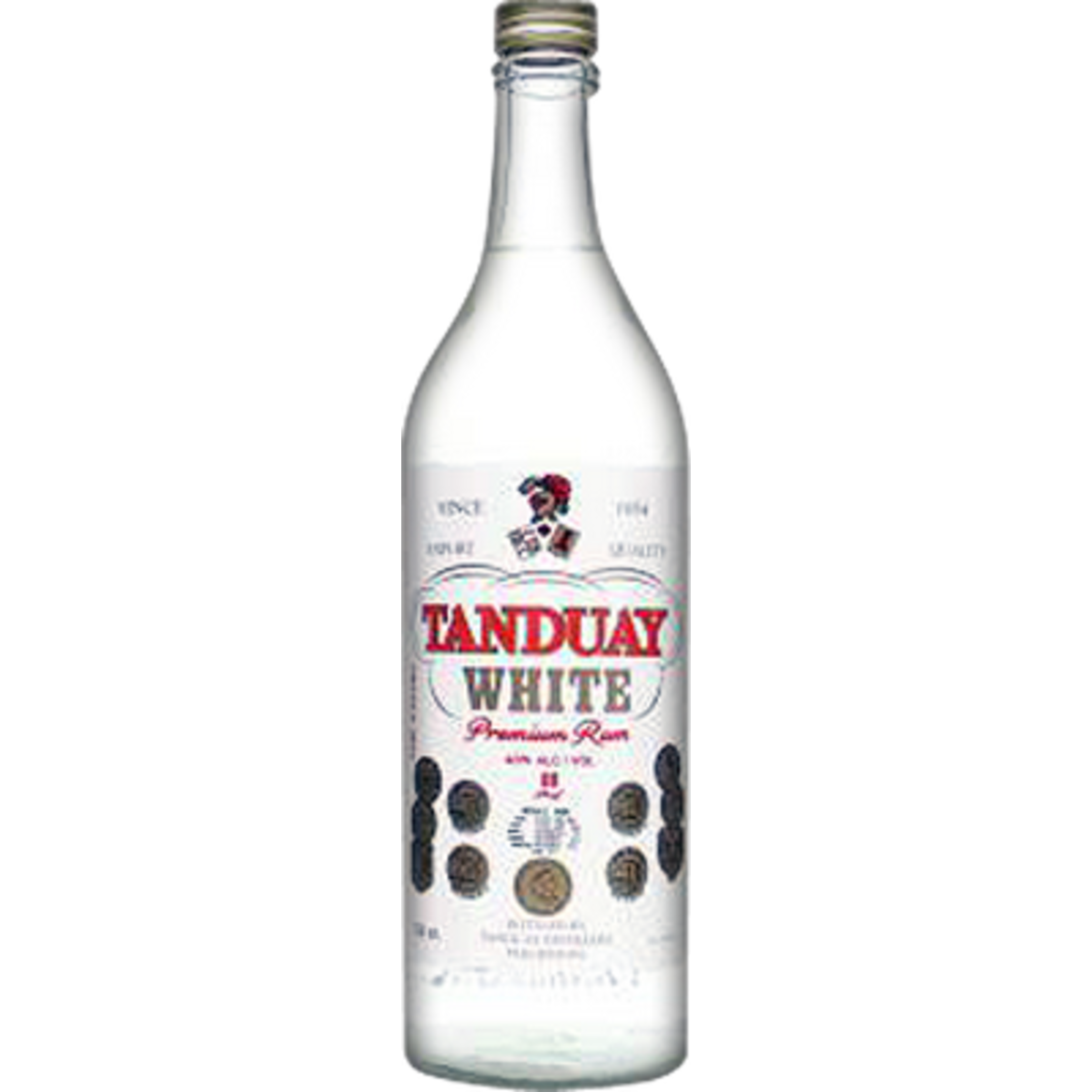 Tanduay White Rum 80 750ML bottle