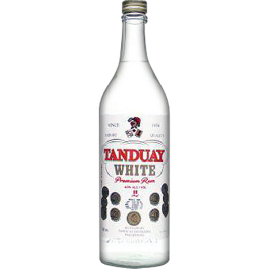 Tanduay White Rum 80 750ML bottle