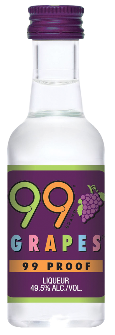 99 Brand Grape Schnapps 99 Proof 750ML bottle