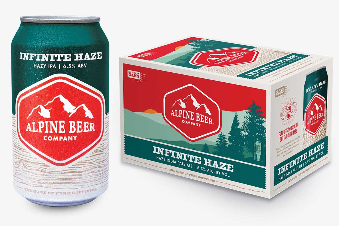 Alpine Beer Co Infinite Haze Hazy IPA 12oz can