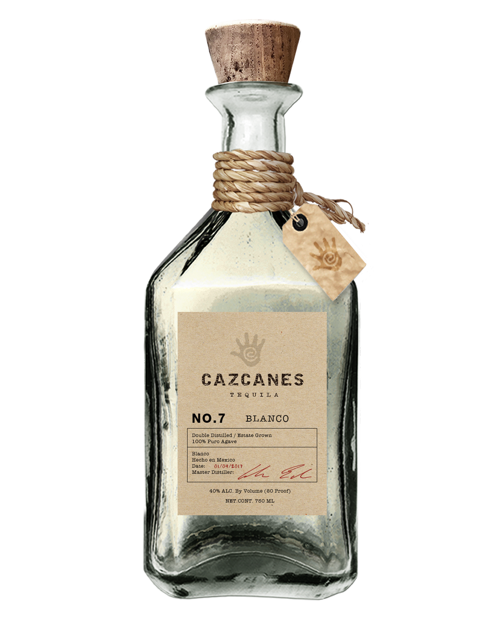 Cazcanes Blanco No. 7 Tequila