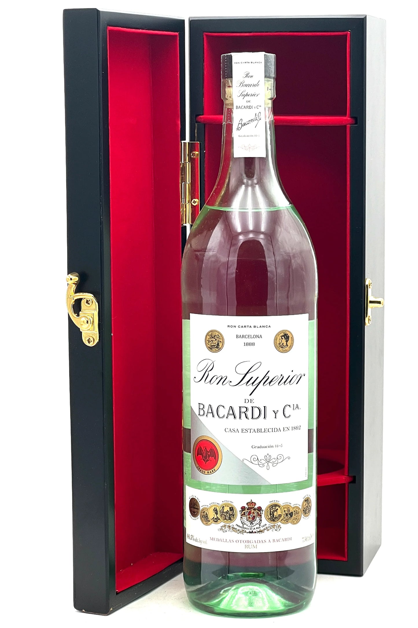 BACARDI LIGHT RUM SUPERIOR DE BACARDI Y CIA HERITAGE LIMITED EDITION 89 750ML